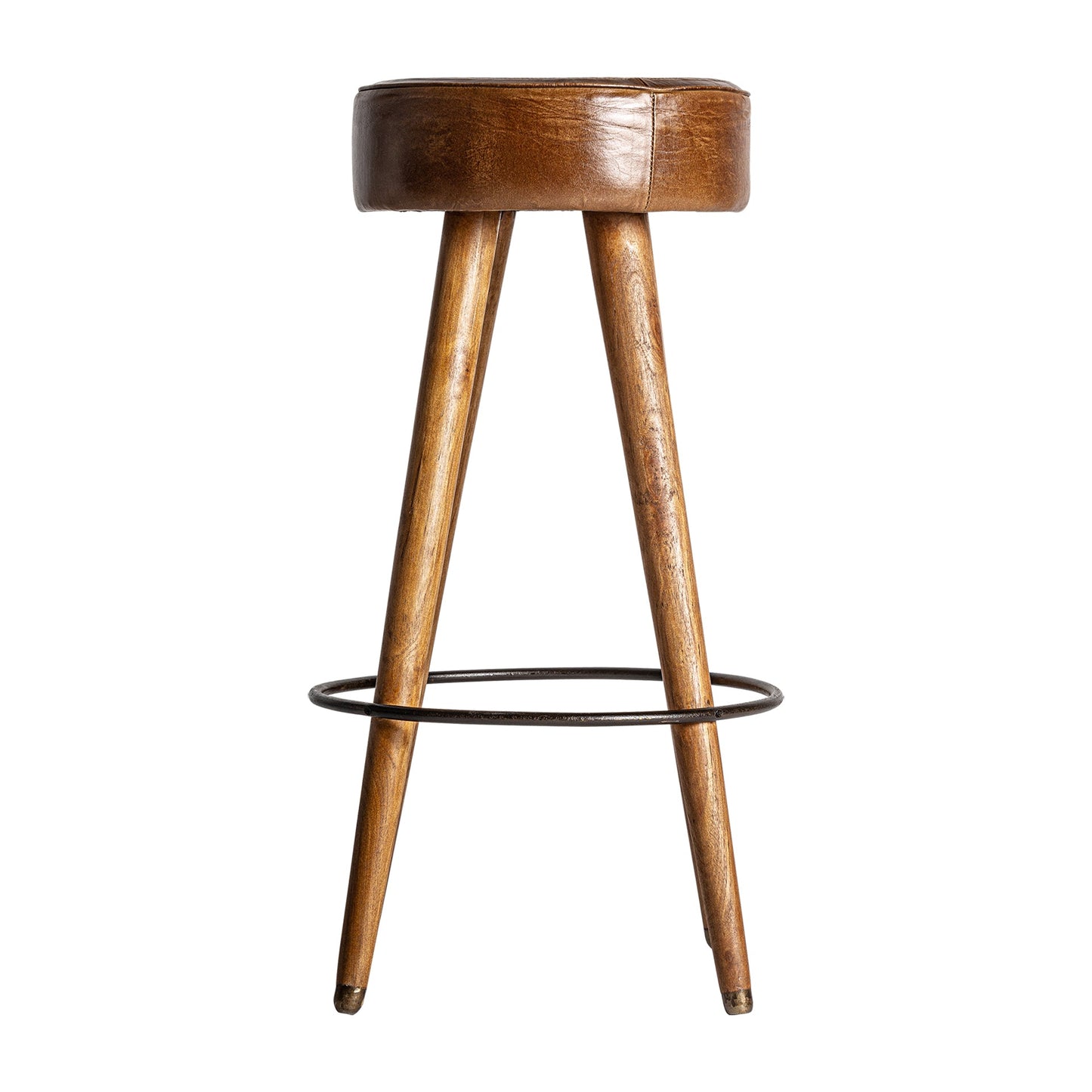 Krokom Stool in Brown Colour