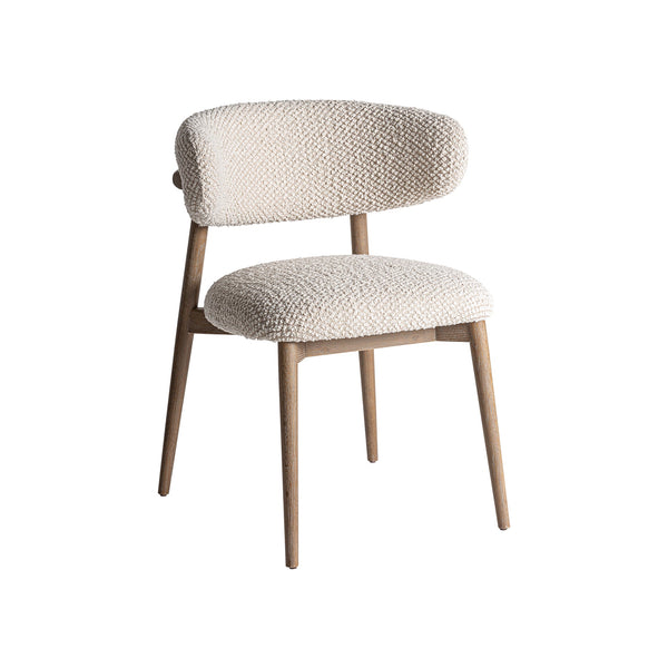 Glorenza Chair in Off White Colour