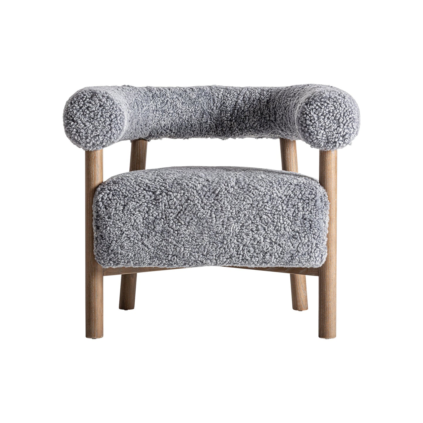 Allitz Armchair in Grey Colour