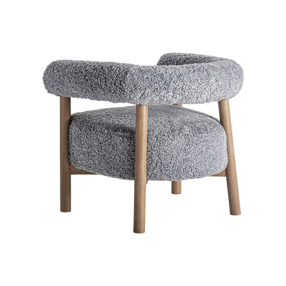 Allitz Armchair in Grey Colour