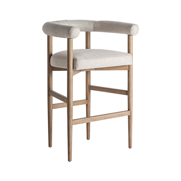 Lazins Stool in Off White Colour