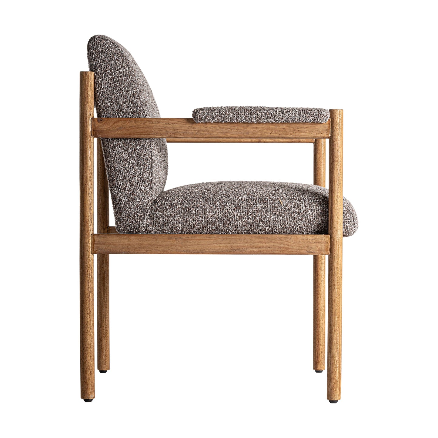 Bezier Chair in Grey/Natural Colour