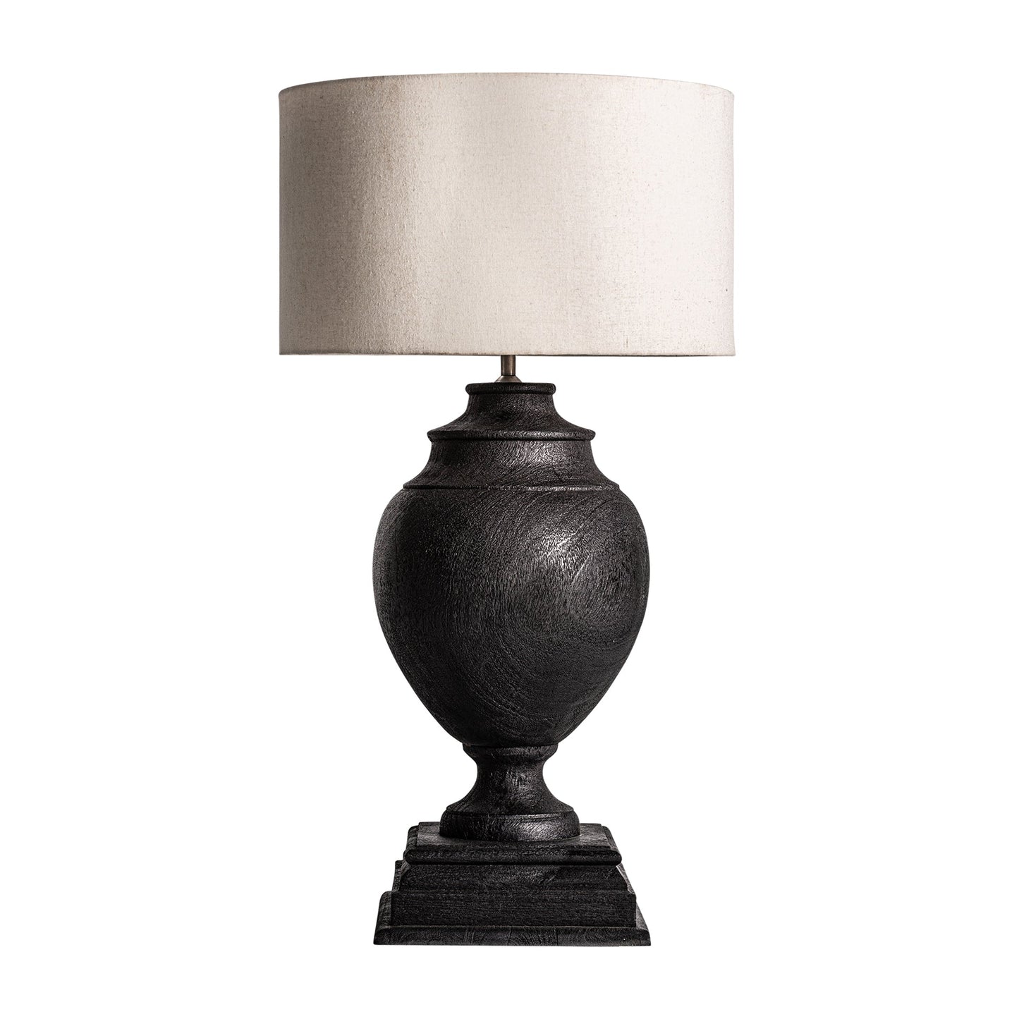 Table Lamp in White/Black Colour