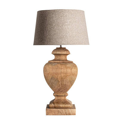 Table Lamp in White/Natural Colour