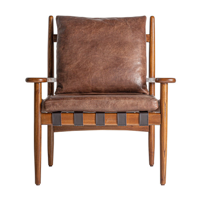 Shores Armchair in Brown Colour