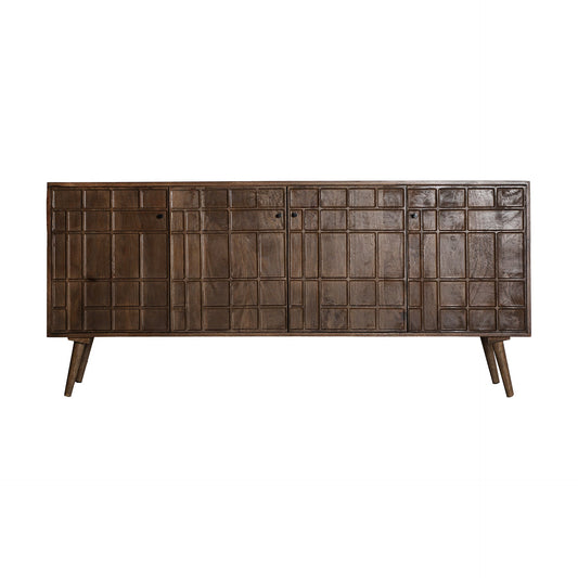 Ruska Side Board in Brown Colour