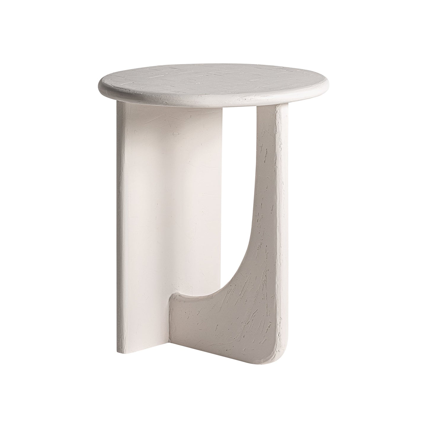 Inha Side Table in Off White Colour