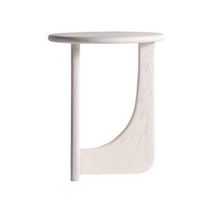 Inha Side Table in Off White Colour