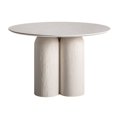 Mesa Comedor Inha en Color Blanco Roto
