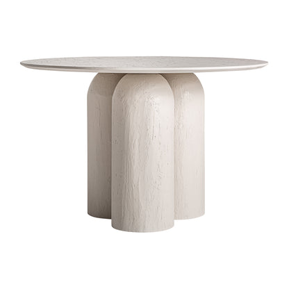 Mesa Comedor Inha en Color Blanco Roto