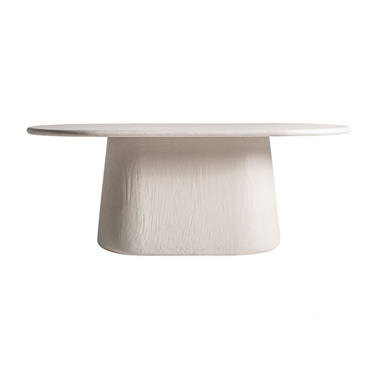 Inha Dining Table in Off White Colour