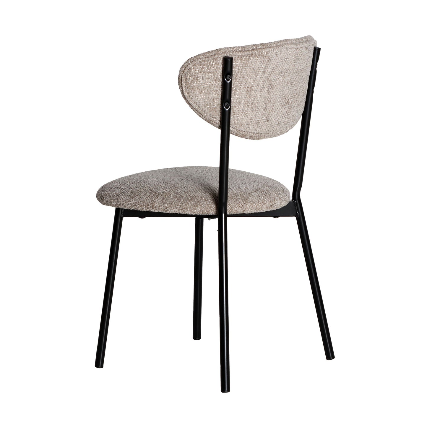 Fleury Chair in Grey/Black Colour