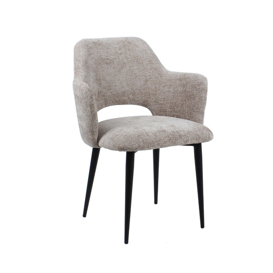 Flagnac Chair in Grey/Black Colour