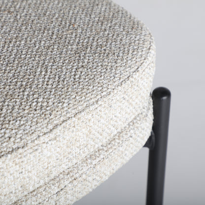 Taburete Segonzac en Color Gris/Negro