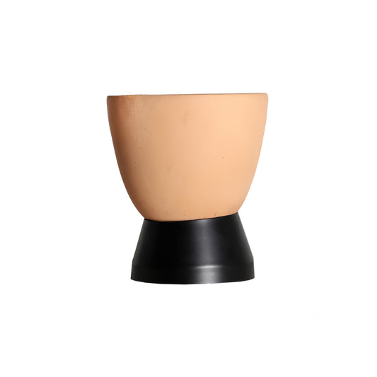 Lámpara De Sobremesa Swahili en Color Negro/Marrón