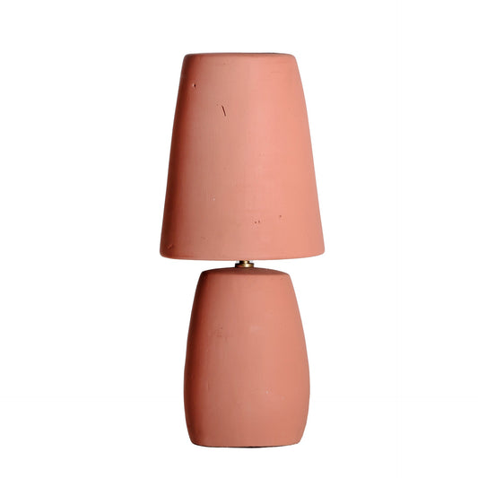 Swahili Table Lamp in Coral Colour