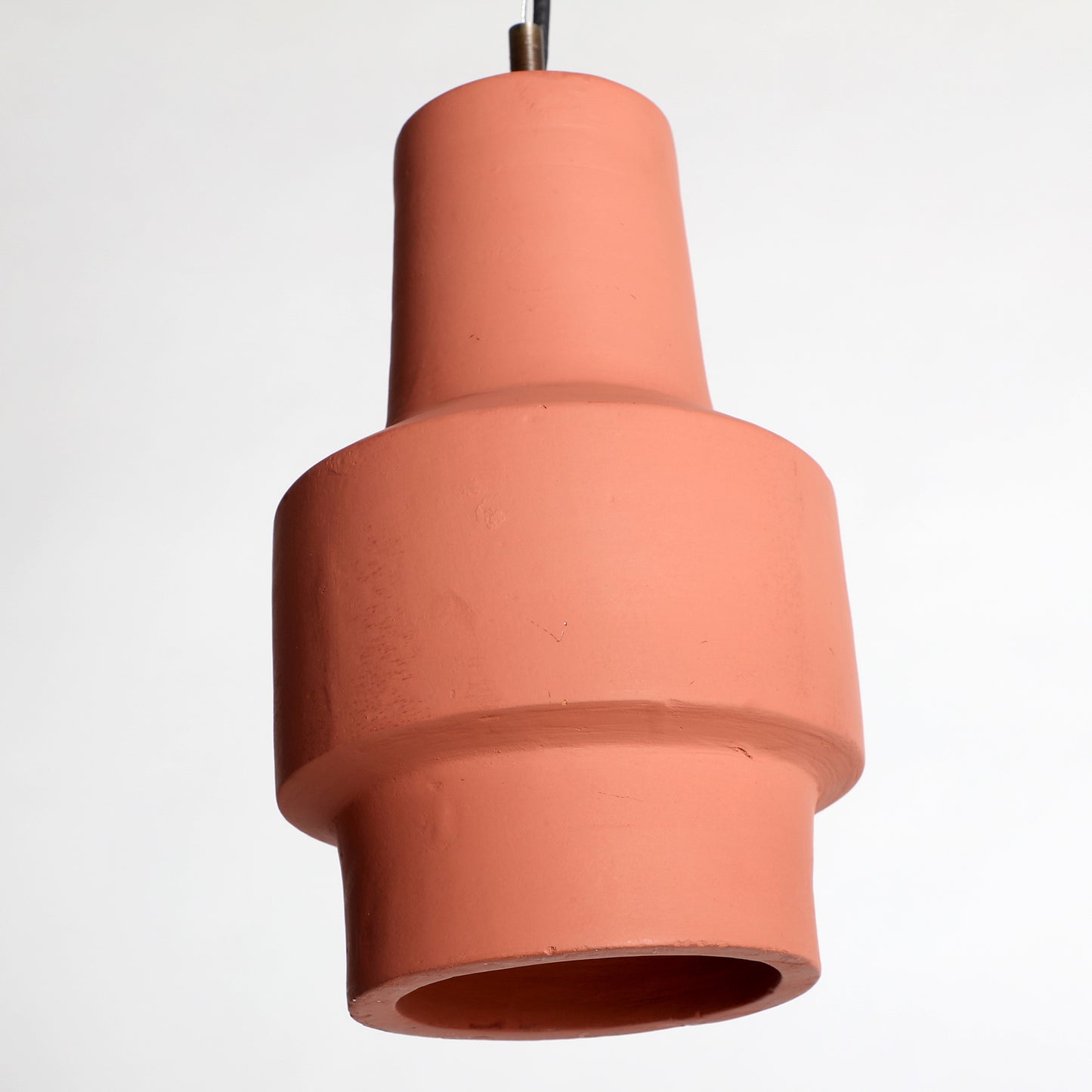 Swahili Ceiling Lamp in Coral Colour