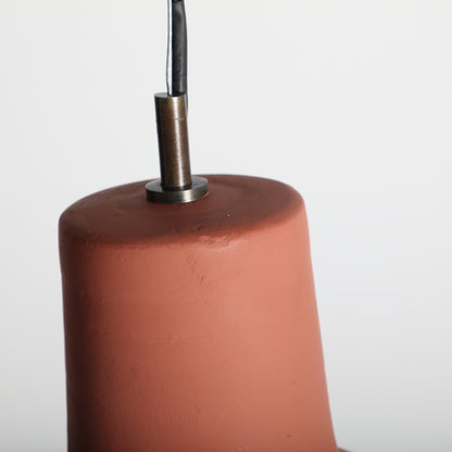 Swahili Ceiling Lamp in Coral Colour