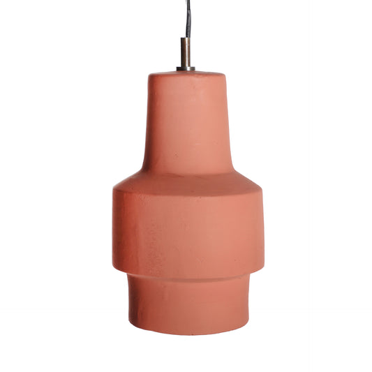 Swahili Ceiling Lamp in Coral Colour