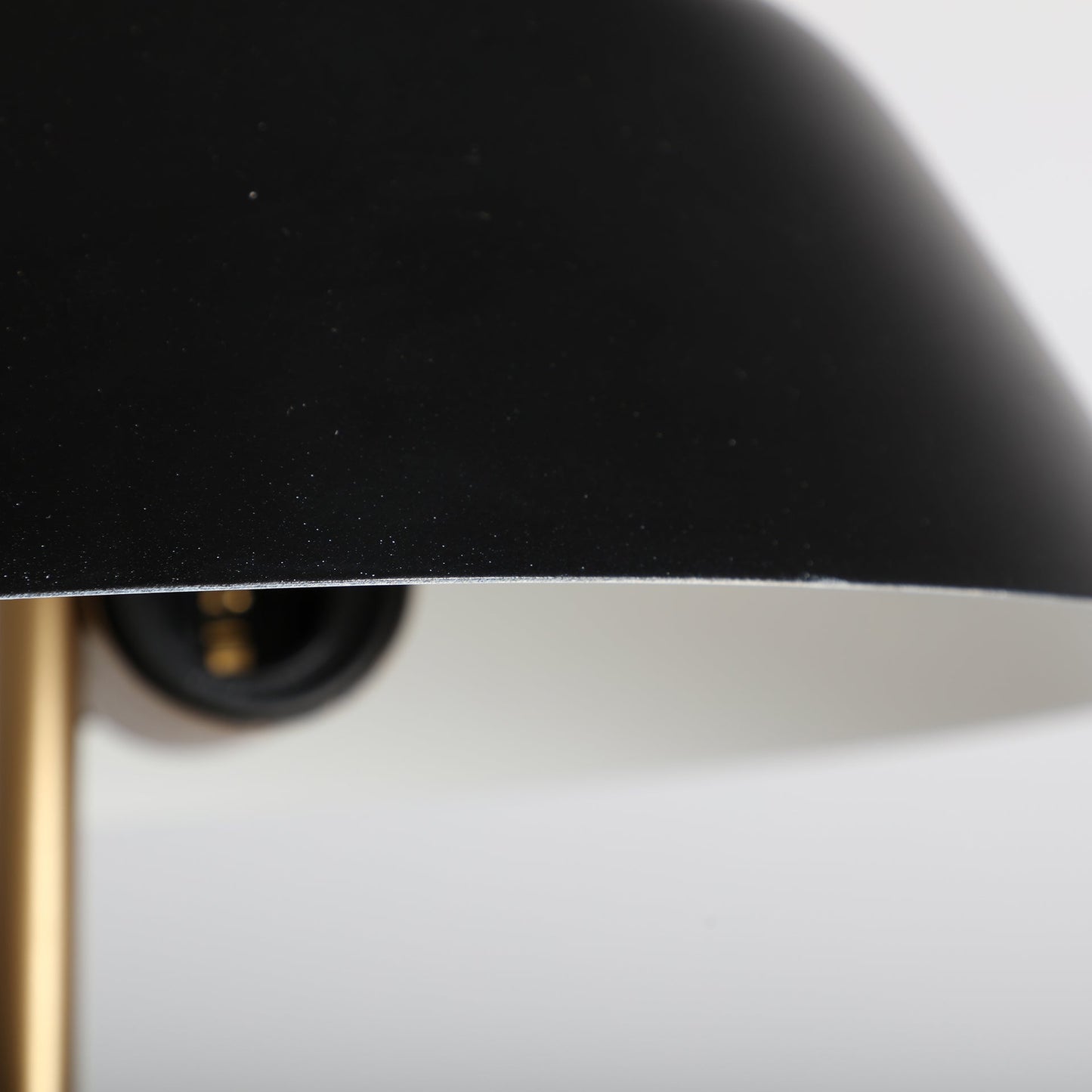 Akina Table Lamp in Black/White/Gols Colour