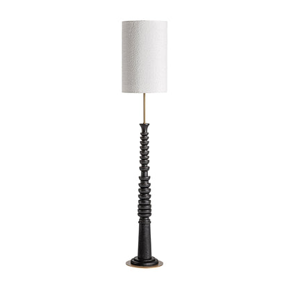 Floor Lamp in Black/White/Gols Colour