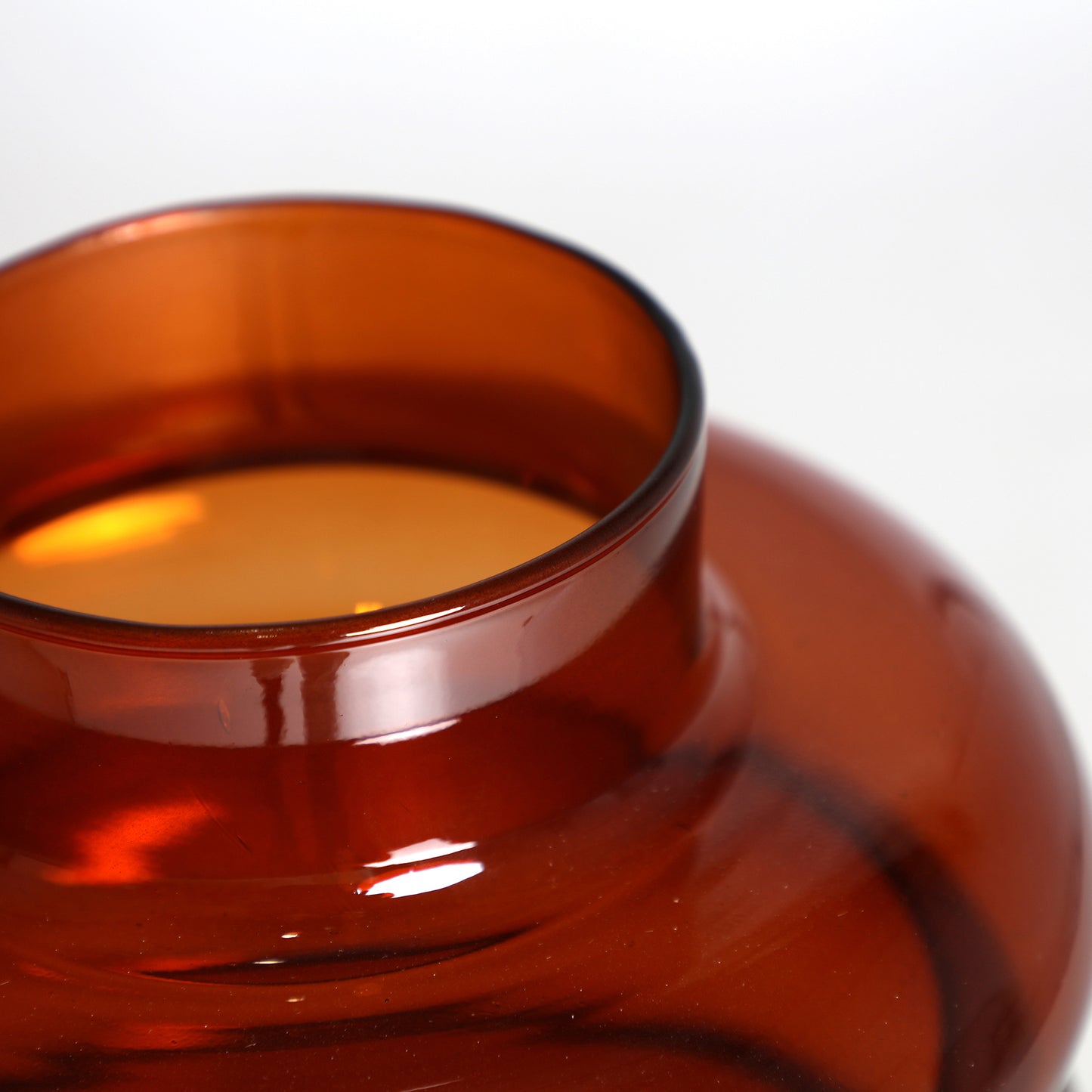 Jarrón Kidha en Color Naranja