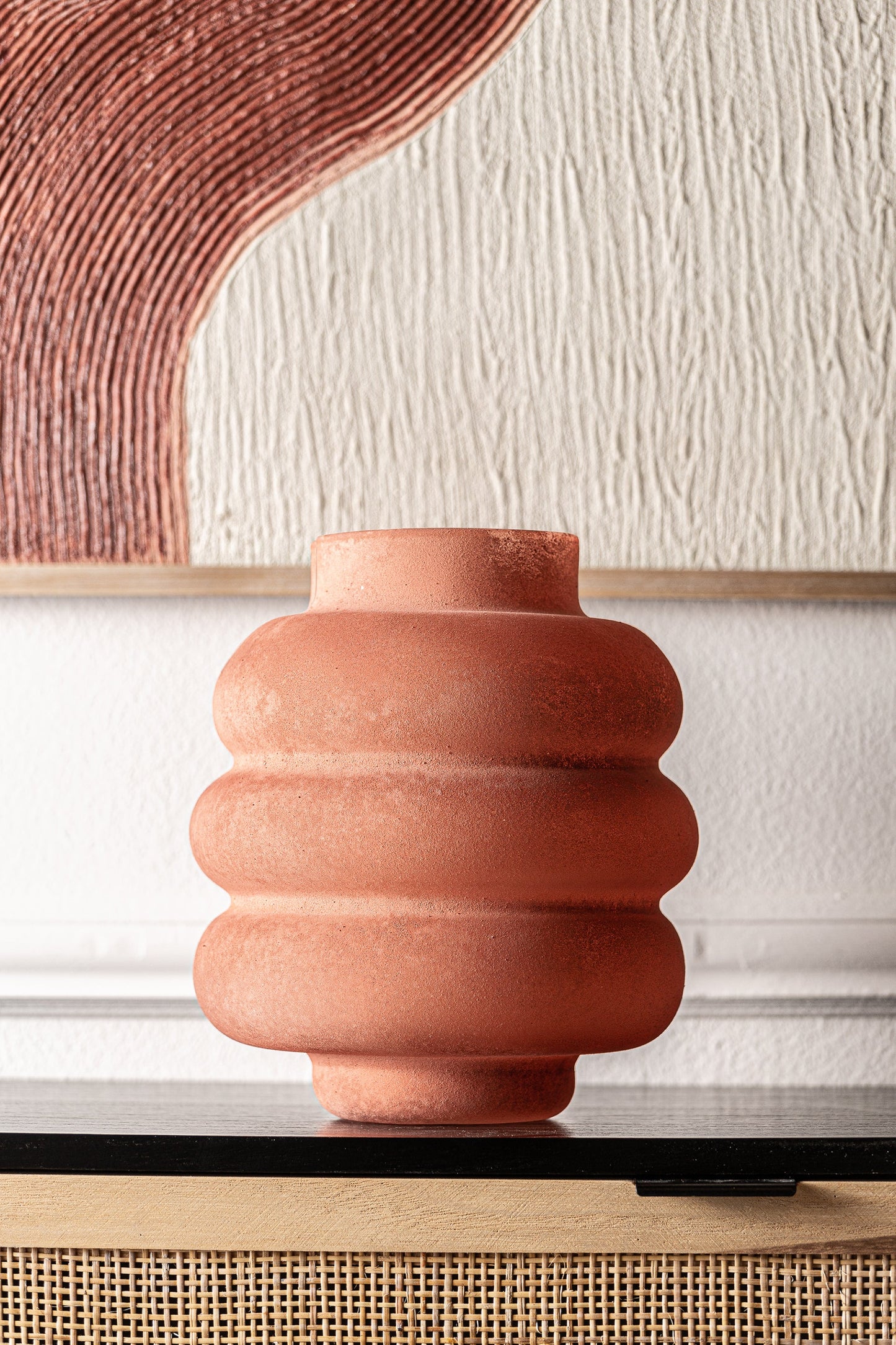 Kidha Vase in Orange Colour