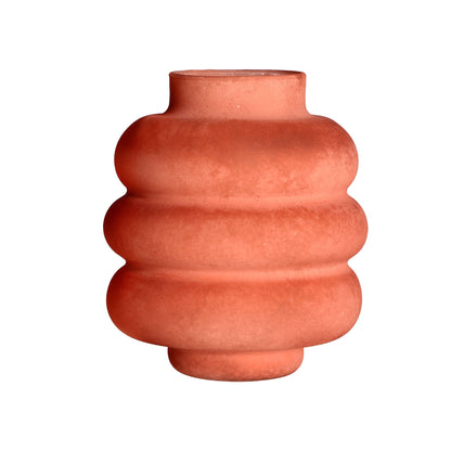 Jarrón Kidha en Color Naranja