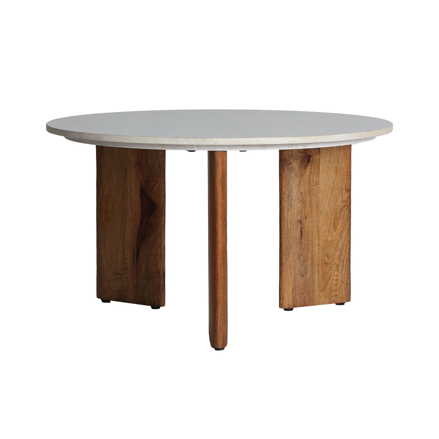 Arlanc Coffee Table in Brown/White Colour