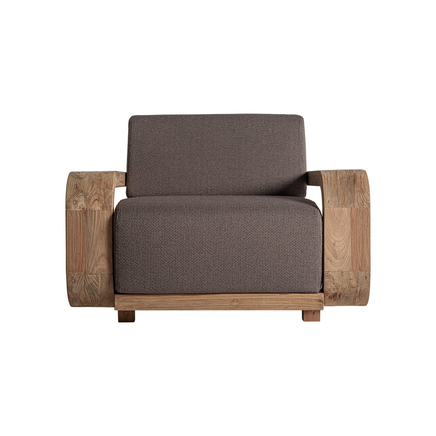 Corba Armchair in Brown Colour