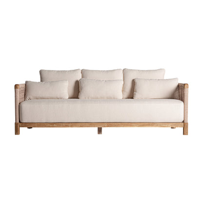 Trena Sofa in Brown/Beige Colour