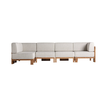 Testa Modular Sofa in Brown Colour