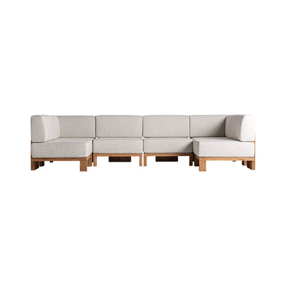 Testa Modular Sofa in Brown Colour