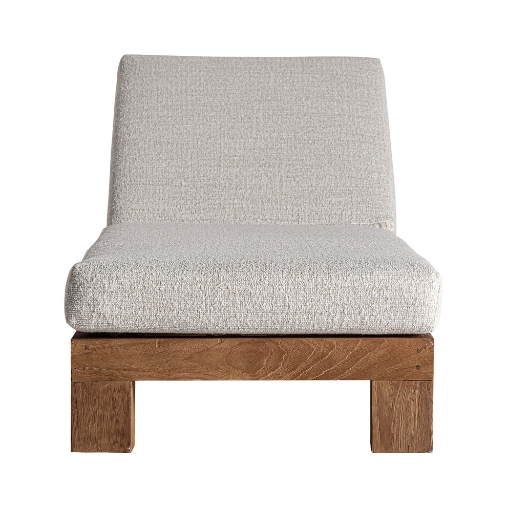 Testa Deck Chair in Brown Colour, Colonial style, made of Teak Wood ...