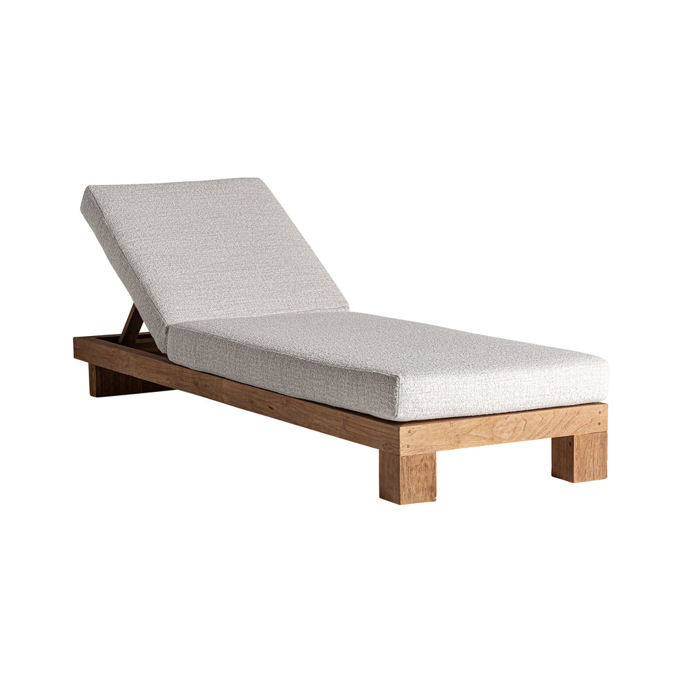 Testa Deck Chair in Brown Colour, Colonial style, made of Teak Wood ...