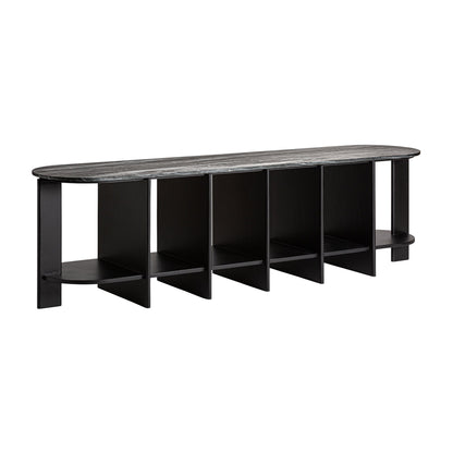 Nara Bookcase in Black Colour