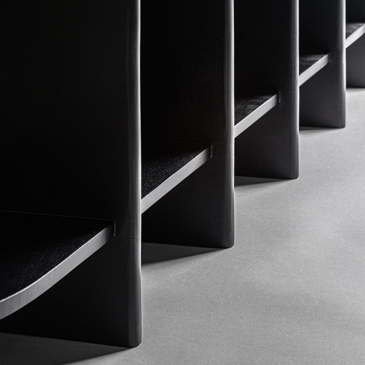 Nara Bookcase in Black Colour