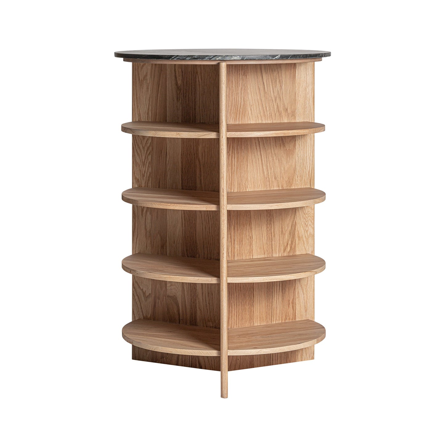 Nara Bookcase in Black/Brown Colour