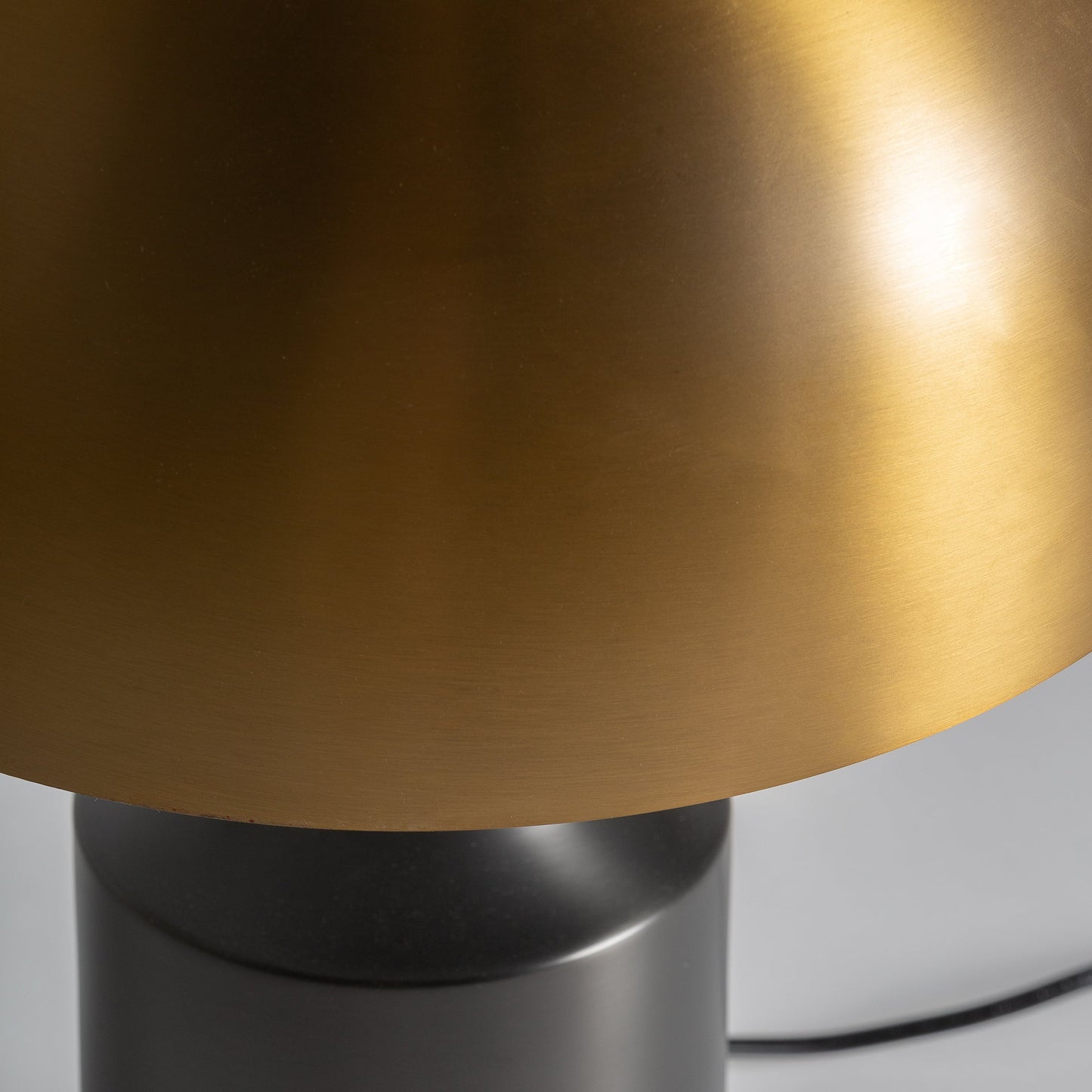 Table Lamp in Grey/Gold Colour