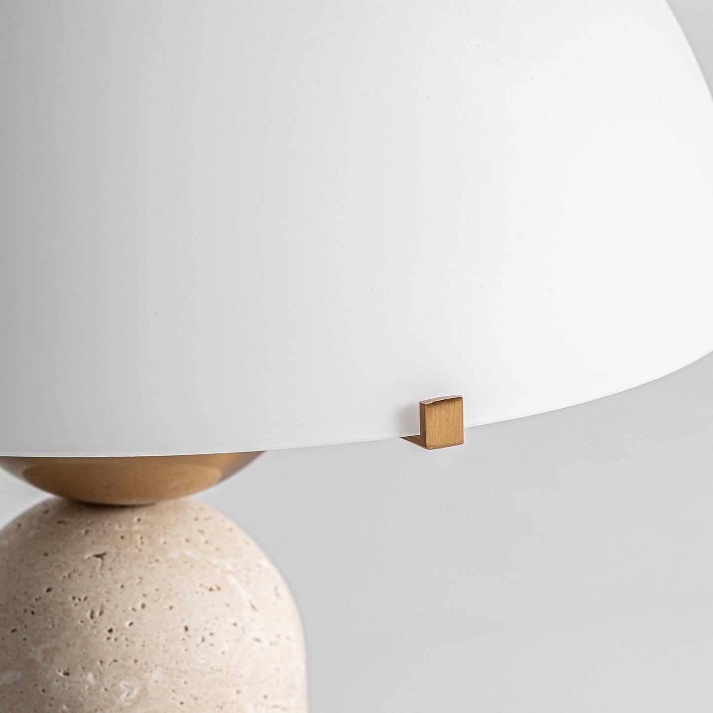 Table Lamp in White Colour