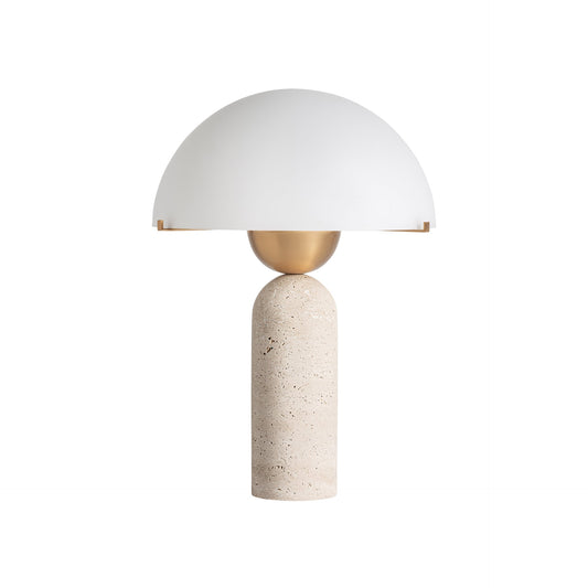 Table Lamp in White Colour