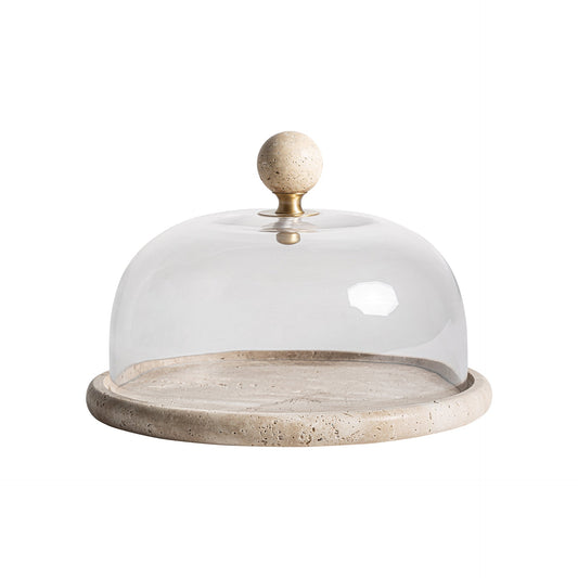 Tetbury Cheese Dish in Beige Colour