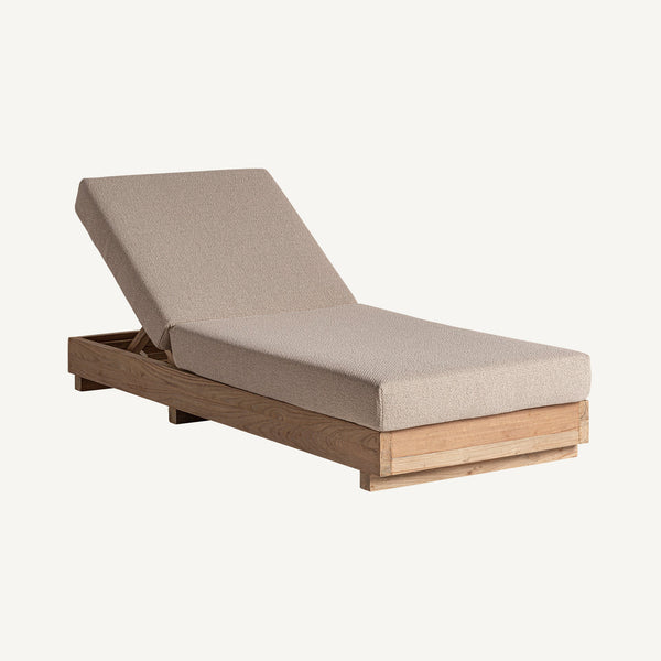 Pure Deck Chair in Brown/Beige Colour