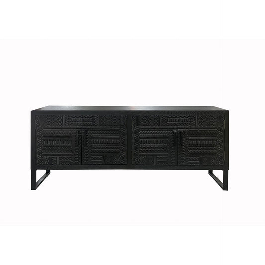 Mueble Tv Antrim en Color Negro