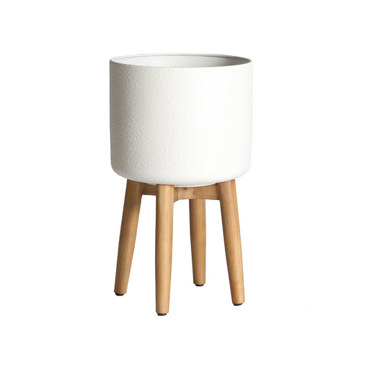 Plant Pot in Off White Colour