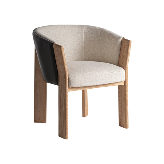 Nara Chair in Brown/Beige Colour