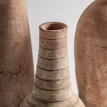 Vase (Set Of 3) in Light Brown Colour