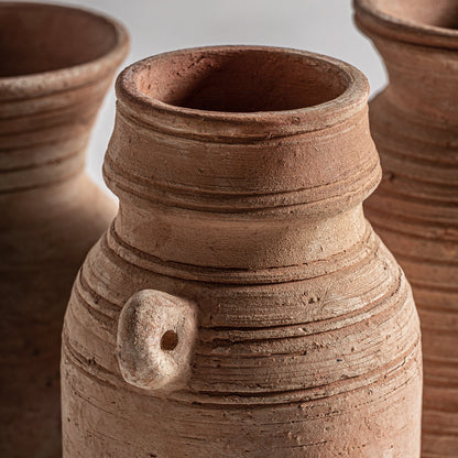 Vase (Set Of 3) in Light Brown Colour