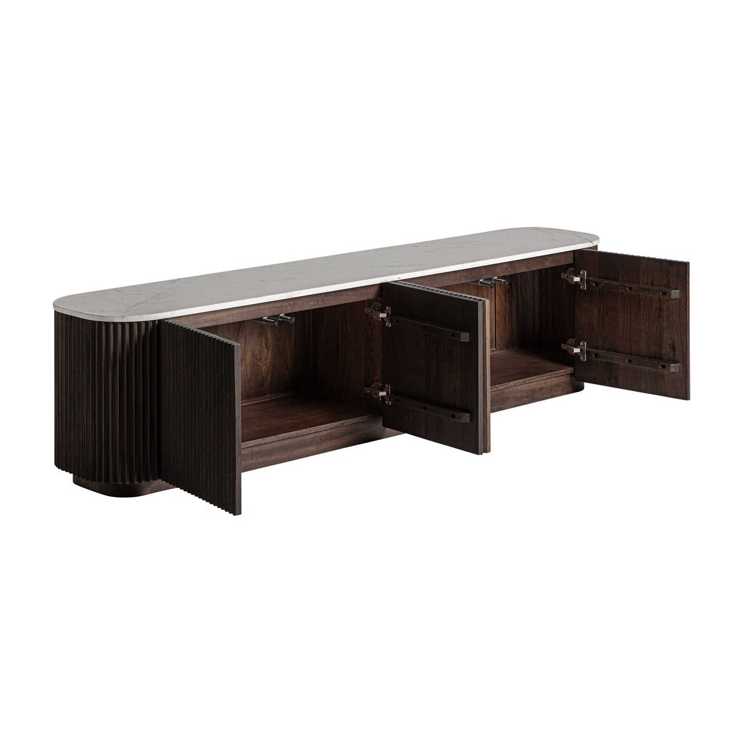 Cenves Tv Stand in Brown Colour