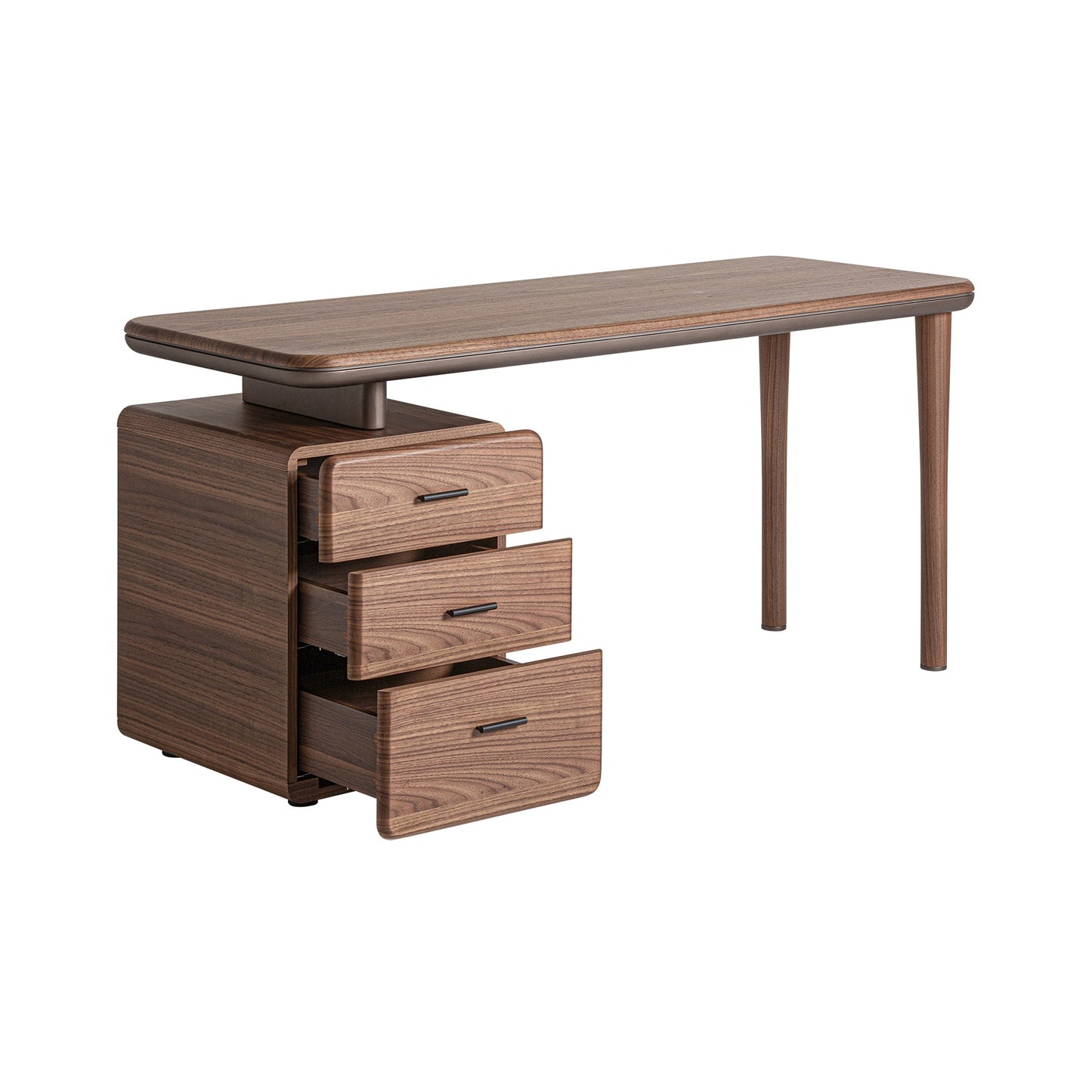 Giswil Desk in Brown Colour